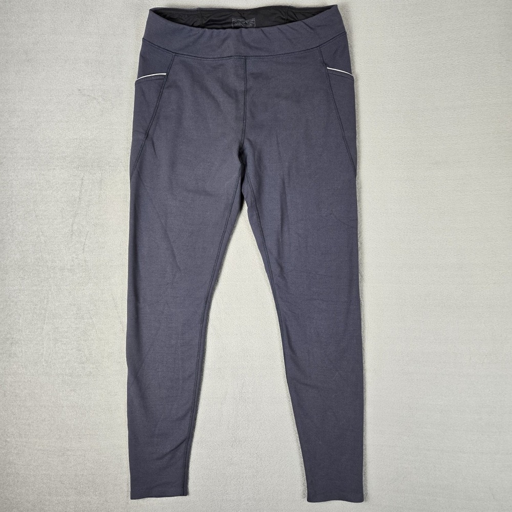 Patagonia Borderless Tights Womens Large Blue‎ Stretch Hike Camp 24000